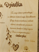 Kalendarz ze zdjeciem Dzień Babci i Dziadka wiszący lub magnes WZ1