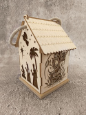 Lampion adwentowy "DOMEK2" LAD2D