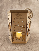 Lampion adwentowy "HEKSAGON" LAD2H