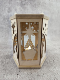 Lampion adwentowy "HEKSAGON" LAD2H