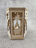Lampion adwentowy "HEKSAGON" LAD2H
