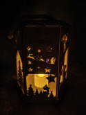 Lampion adwentowy "HEKSAGON" LAD2H