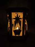 Lampion adwentowy "HEKSAGON" LAD2H