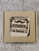 Magnes NAJLEPSZY DZIADEK NA ŚWIECIE personalizowany Dzień Dziadka