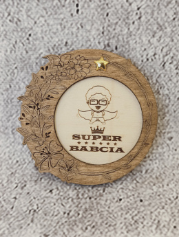 Magnes SUPER BABCIA Dzień Babci