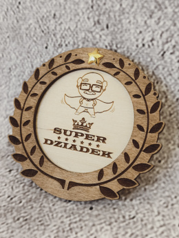 Magnes SUPER DZIADEK Dzień Dziadka