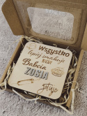 MagnesKIEDY BABCIA GOTUJE personalizowany Dzień Babci